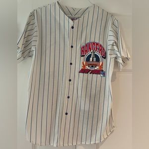 New York Rangers 🏒🥅1994 Eastern Conference Champions button down jersey.